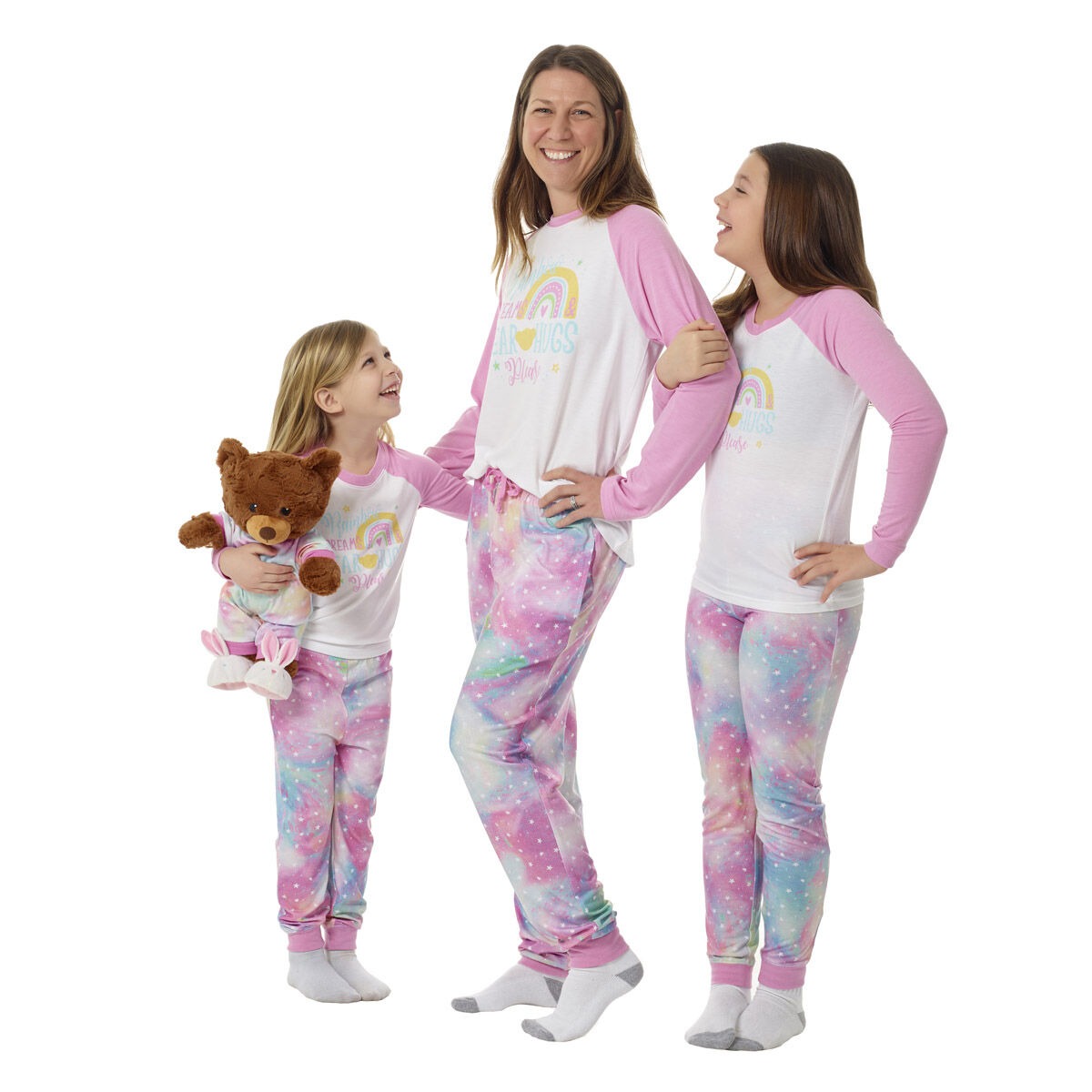Build-A-Bear Pajama Shop Rainbow Dreams & Bear Hugs Please PJ Top - Adult - Image 6