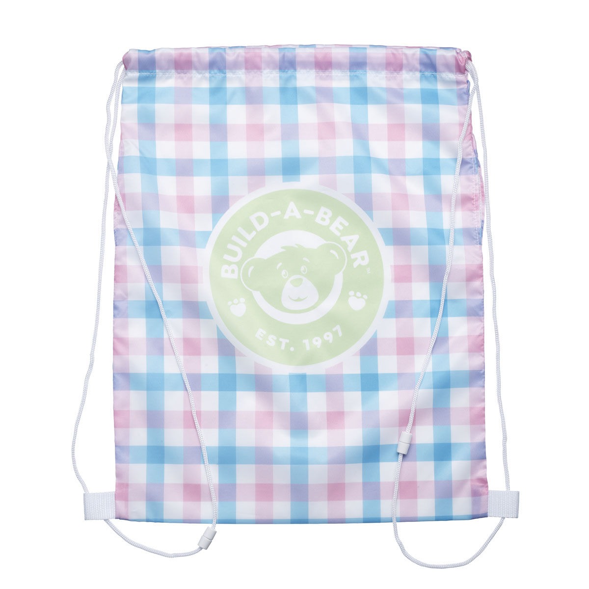 Spring Gingham Toy Bear Carrier