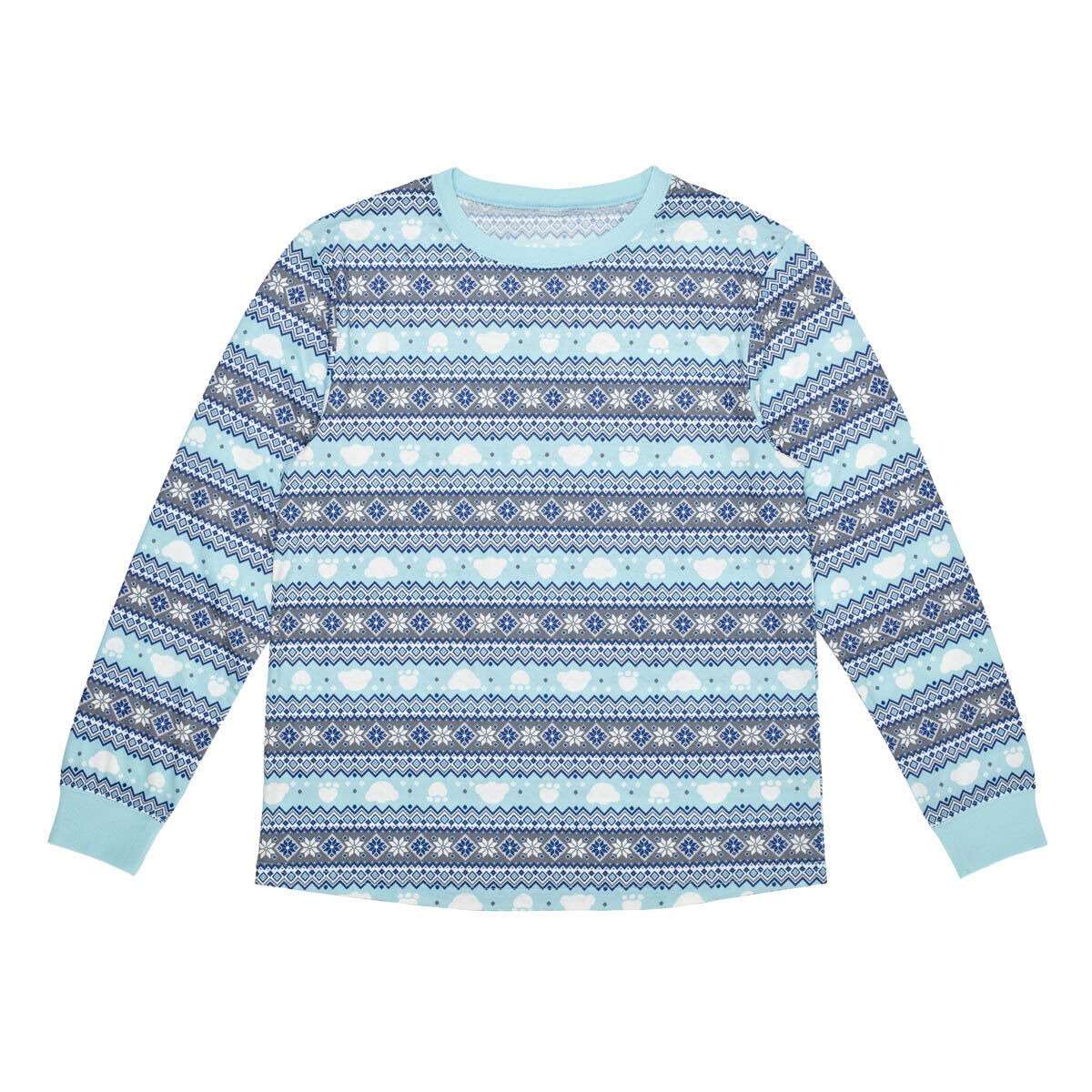 Build-A-Bear Pajama Shop Winter Fair Isle Top - Adult - Image 3