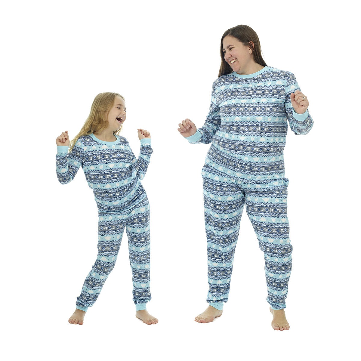 Build-A-Bear Pajama Shop Winter Fair Isle Top - Adult - Image 6