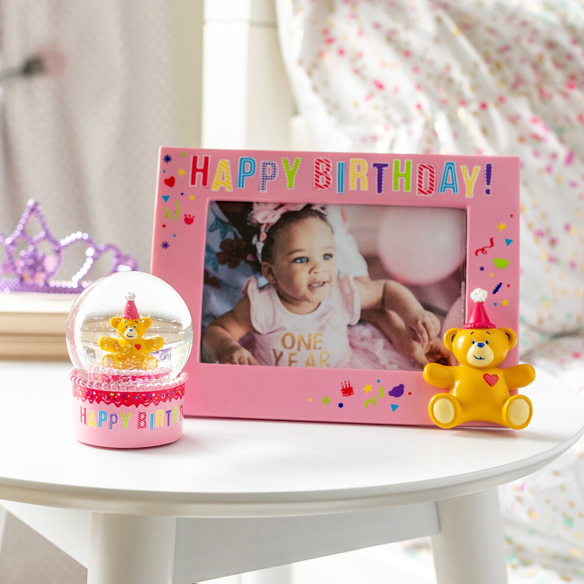 Build-A-Bear Happy BEARthday! Pink Waterball - Image 5