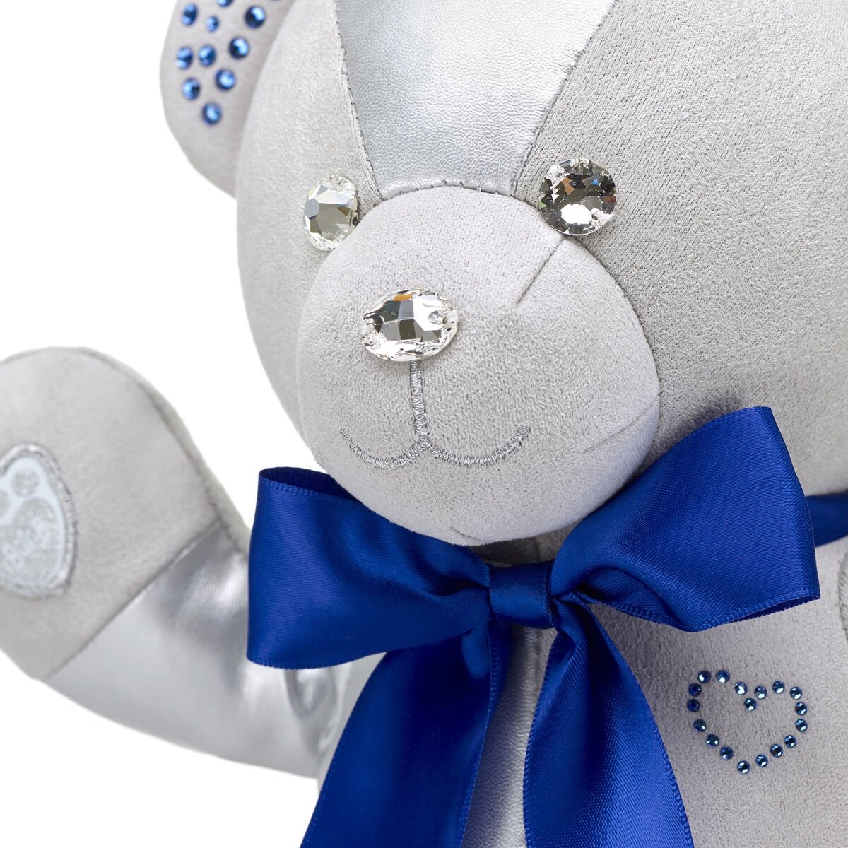 Build-A-Bear Birthstone Bear Featuring Swarovski Sapphire crystals - Image 4