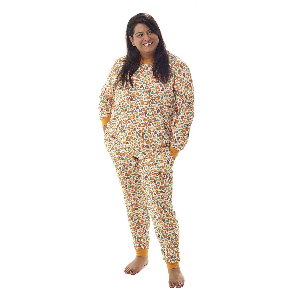 Build-A-Bear Pajama Shop Fall Print Top - Adult - Image 4