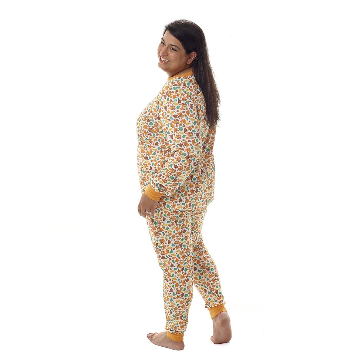Build-A-Bear Pajama Shop Fall Print Top - Adult - Image 5