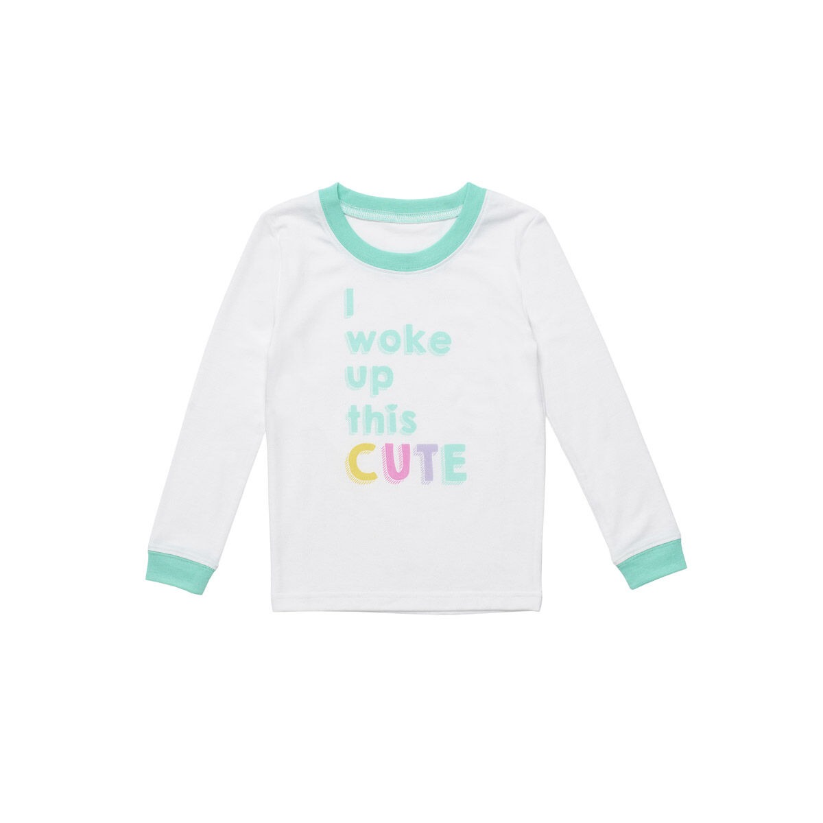 Build-A-Bear Pajama Shop "I Woke Up This Cute" PJ Top - Toddler and Youth - Image 3