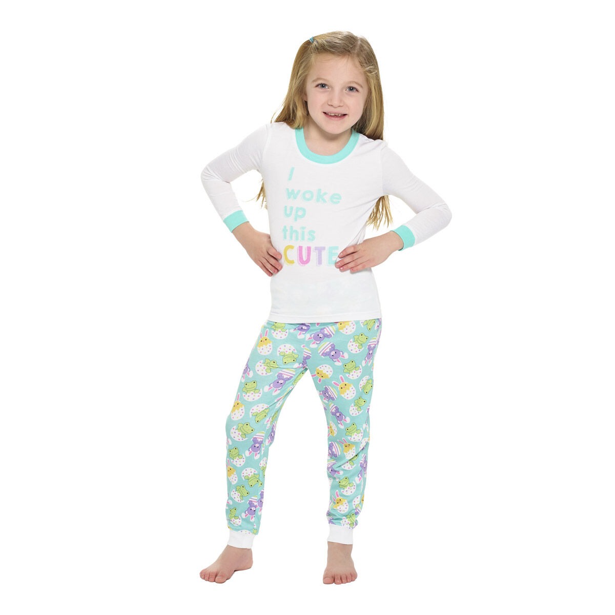 Build-A-Bear Pajama Shop "I Woke Up This Cute" PJ Top - Toddler and Youth - Image 4