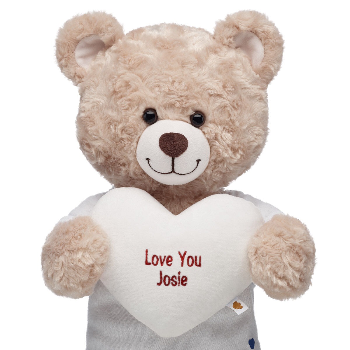 Embroidered Gifting White Heart Wristie - Image 3