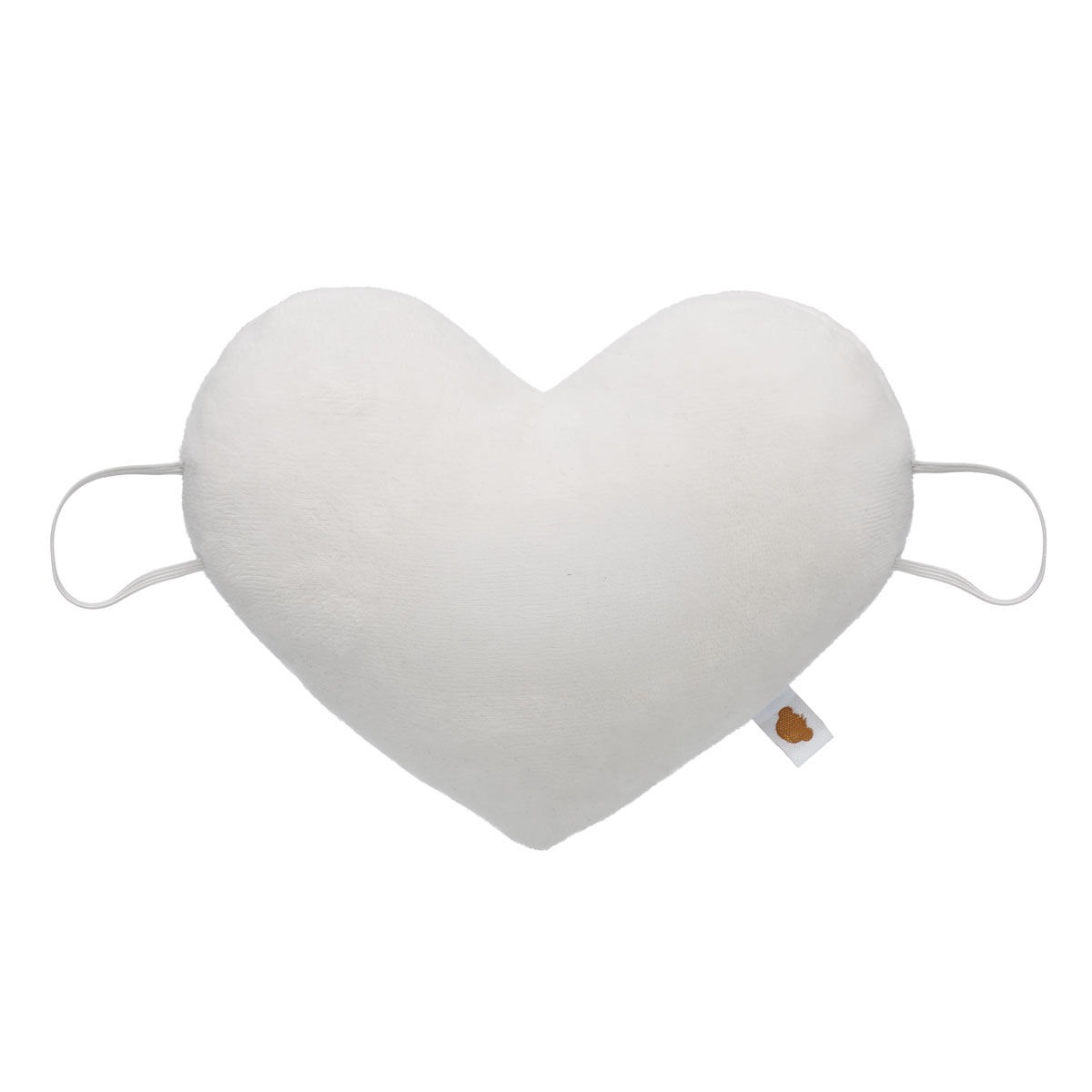 Embroidered Gifting White Heart Wristie - Image 4