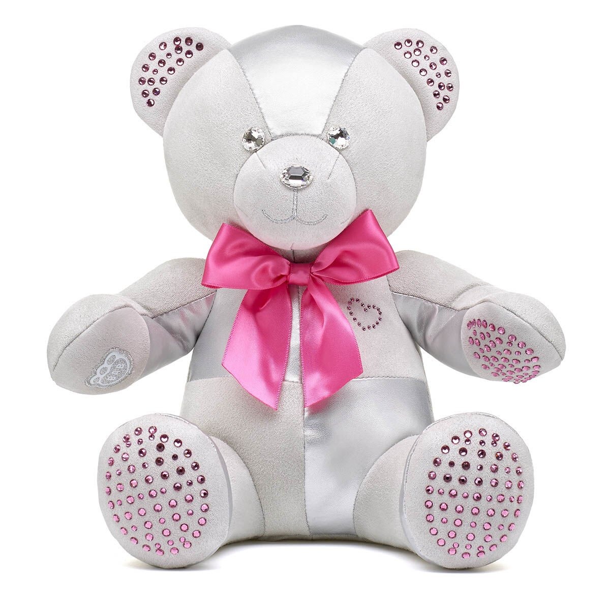 Build-A-Bear Birthstone Bear Featuring Swarovski Rose crystals