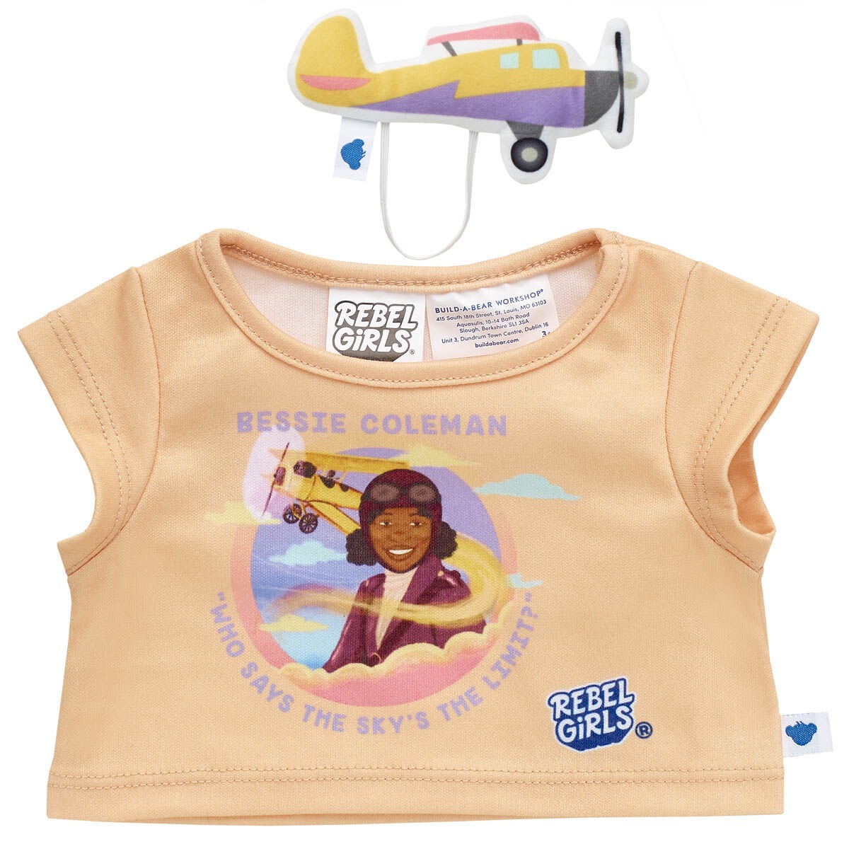 Rebel Girls Bessie Coleman T-Shirt - Image 4