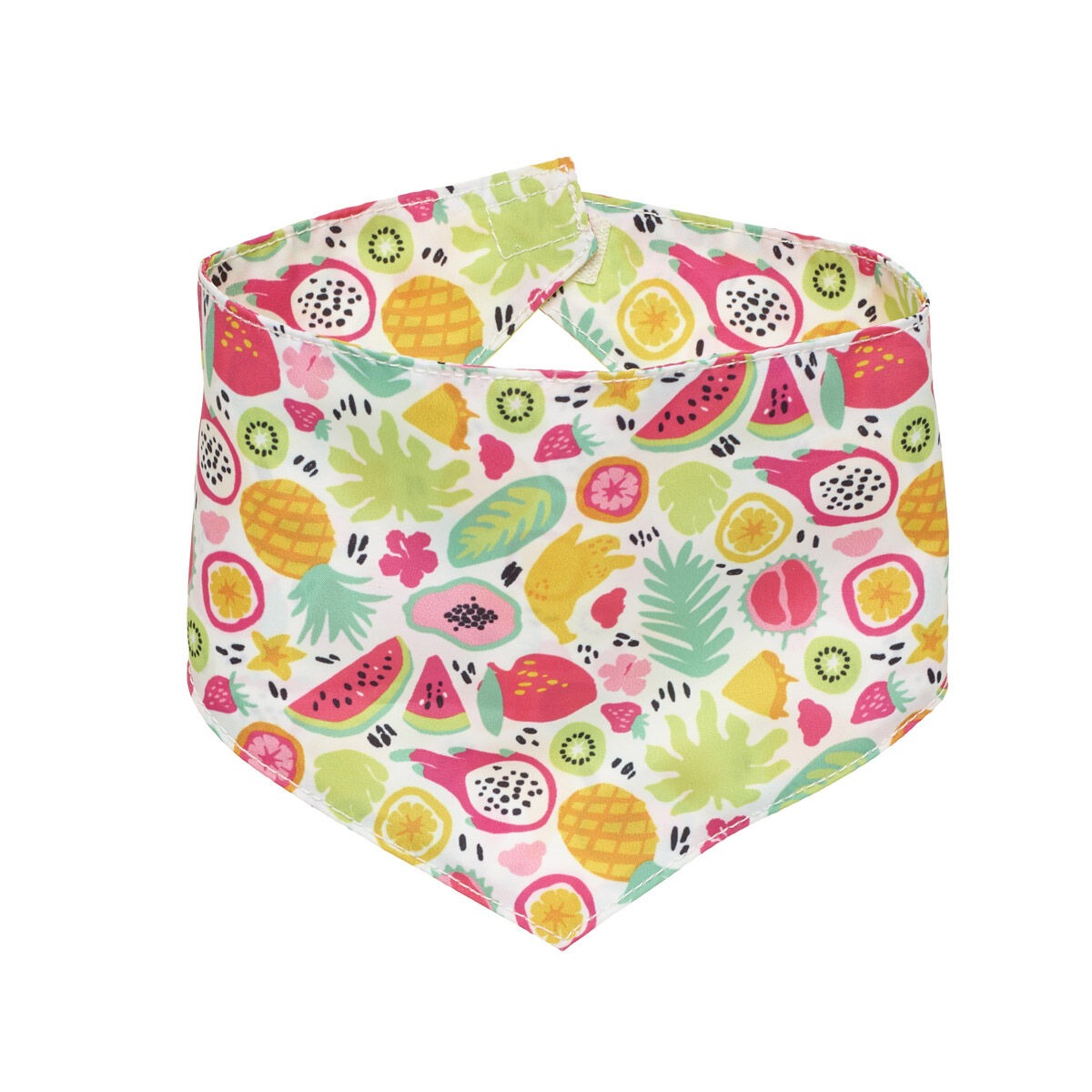 Pineapple Axolotl Stuffed Animal Bandana Gift Set with Pineapple Scent - Image 4