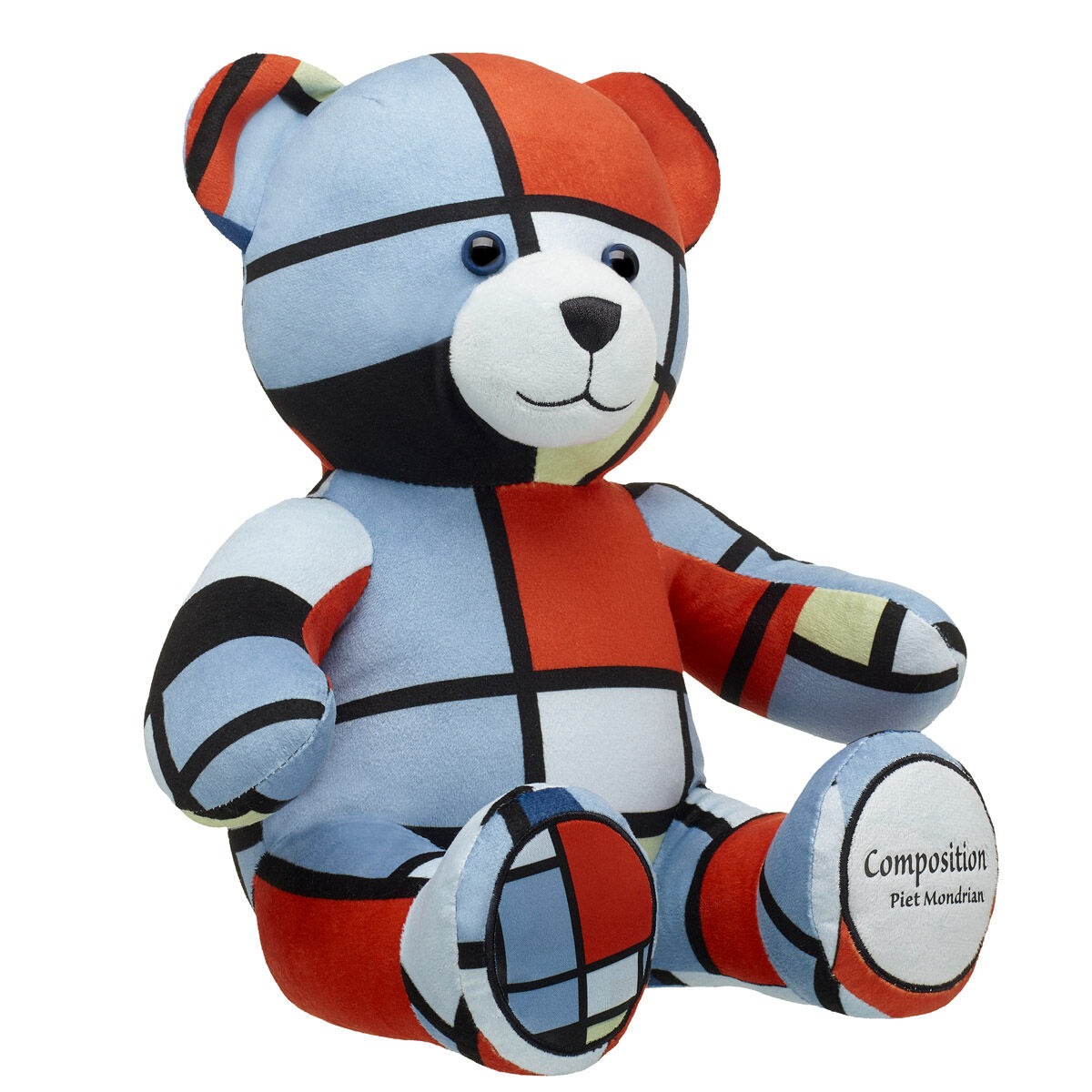 Mondrian Composition Teddy Bear - Image 3