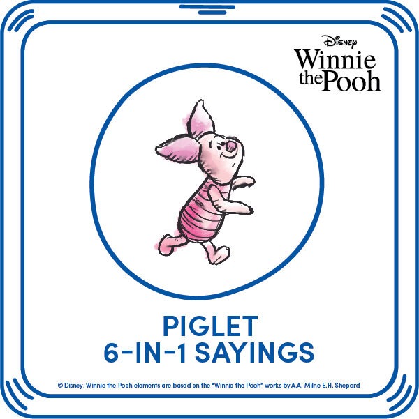 Disney Winnie the Pooh Piglet Plush with Sound - Image 4