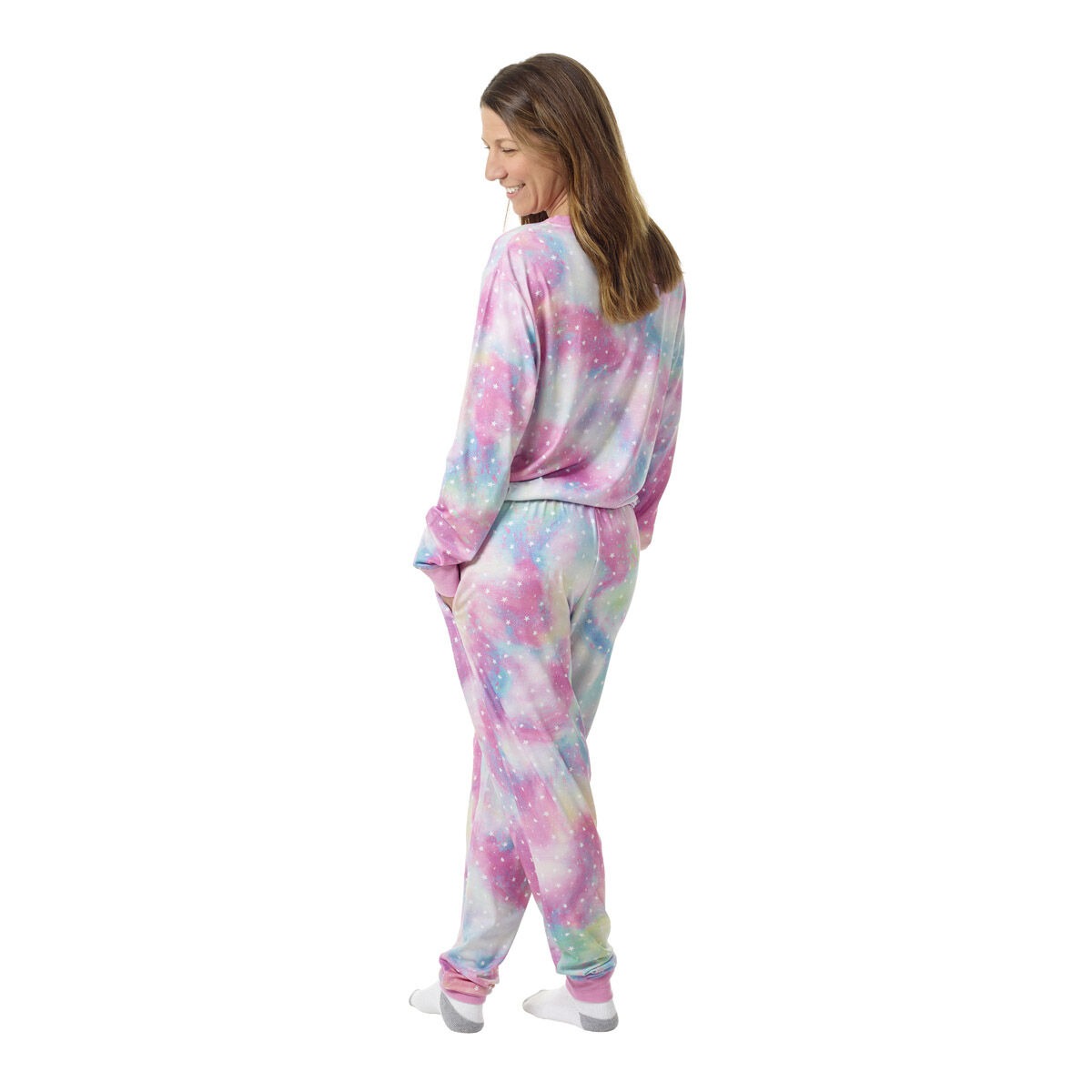Build-A-Bear Pajama Shop Rainbow Galaxy Top - Adult - Image 5