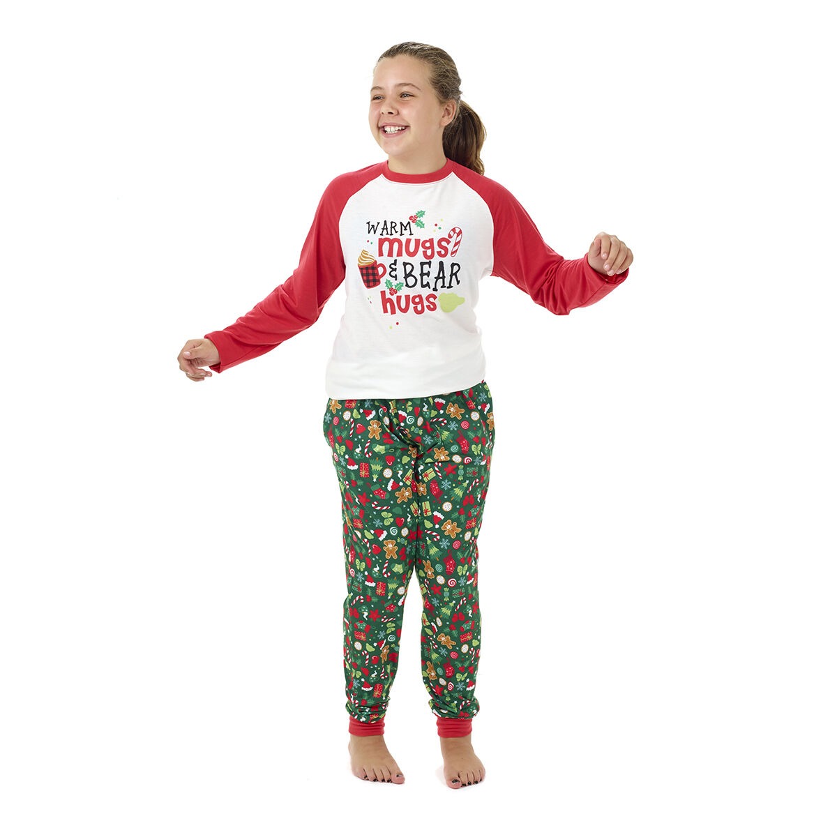Build-A-Bear Pajama Shop Bear Hugs Top - Toddler & Youth - Image 4