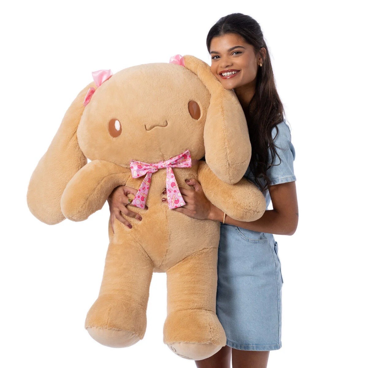 Sanrio Hello Kitty and Friends Giant Mocha Plush with Gifting Bow