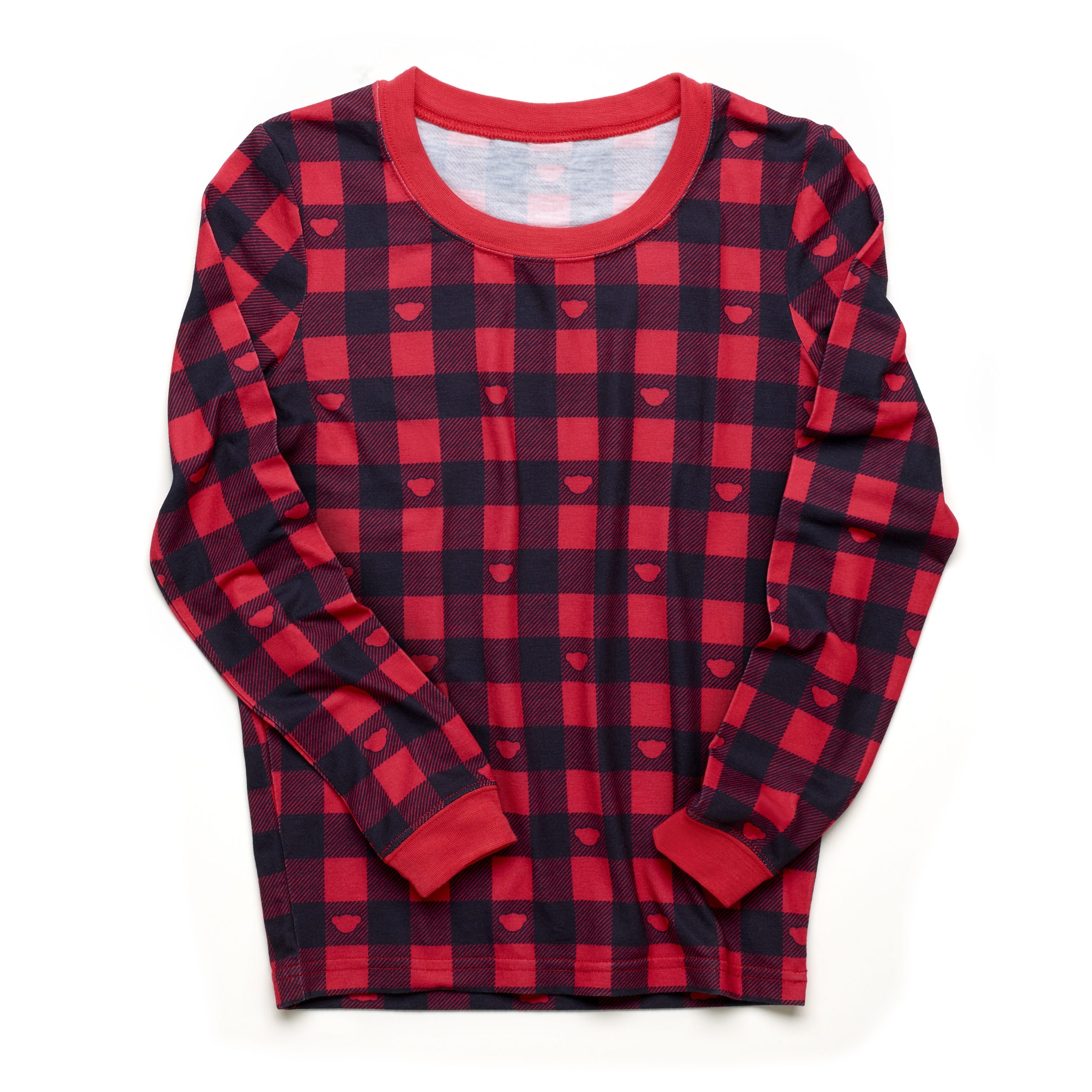Build-A-Bear Pajama Shop Buffalo Check Top - Adult - Image 3