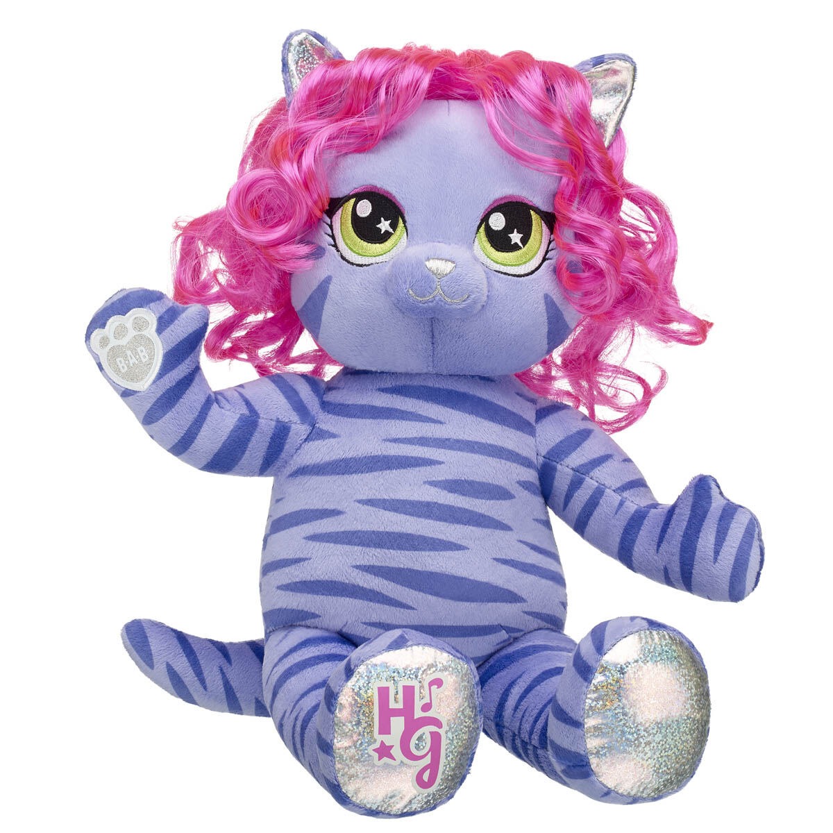 Honey Girls Teegan Tiger Plush Sequin 2-Fer Gift Set - Image 3