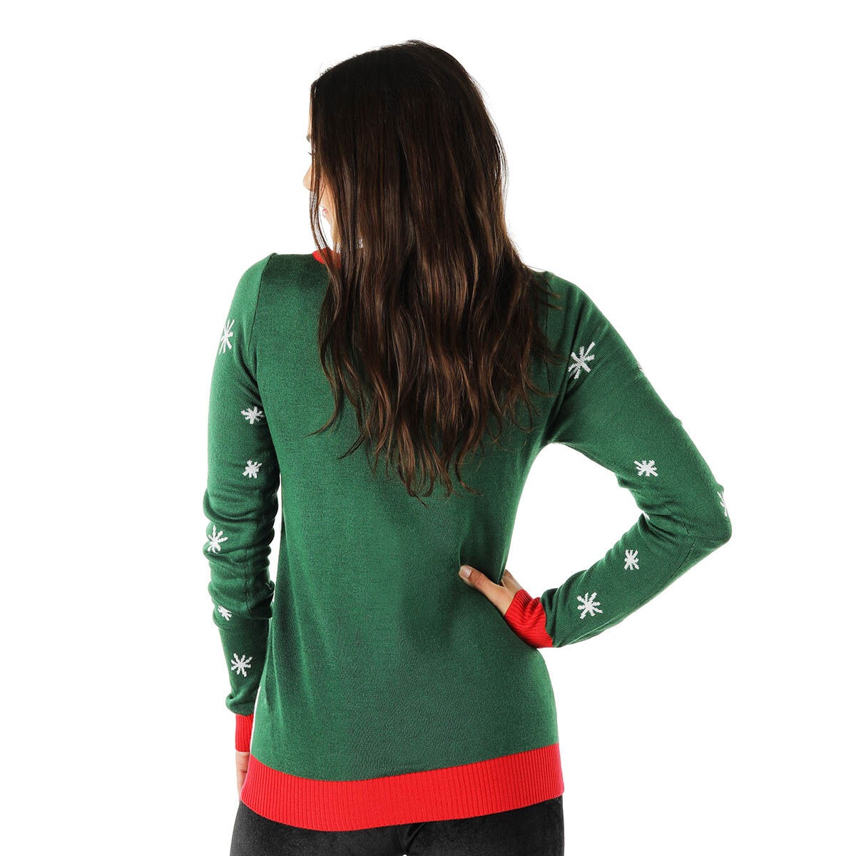 Tipsy Elves Beary Stuck Christmas Sweater - Image 3