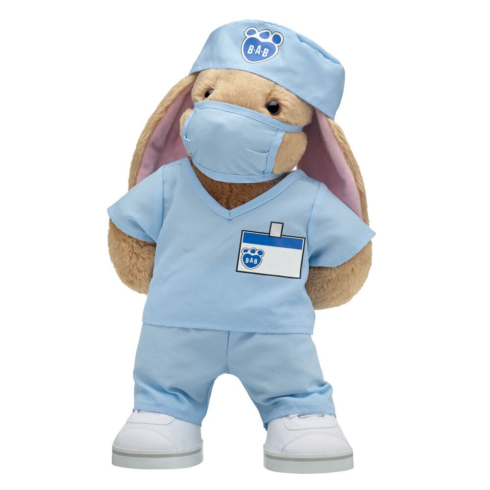 Pawlette Bunny Plush Doctor Gift Set