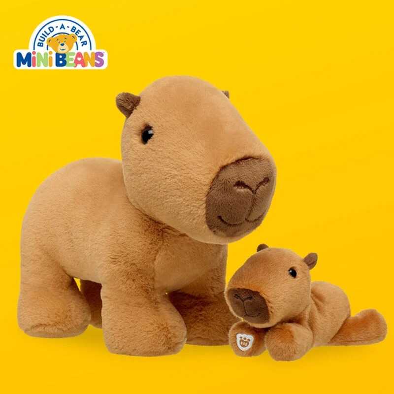 Capybara Stuffed Animal & Build-A-Bear Mini Beans? Gift Set