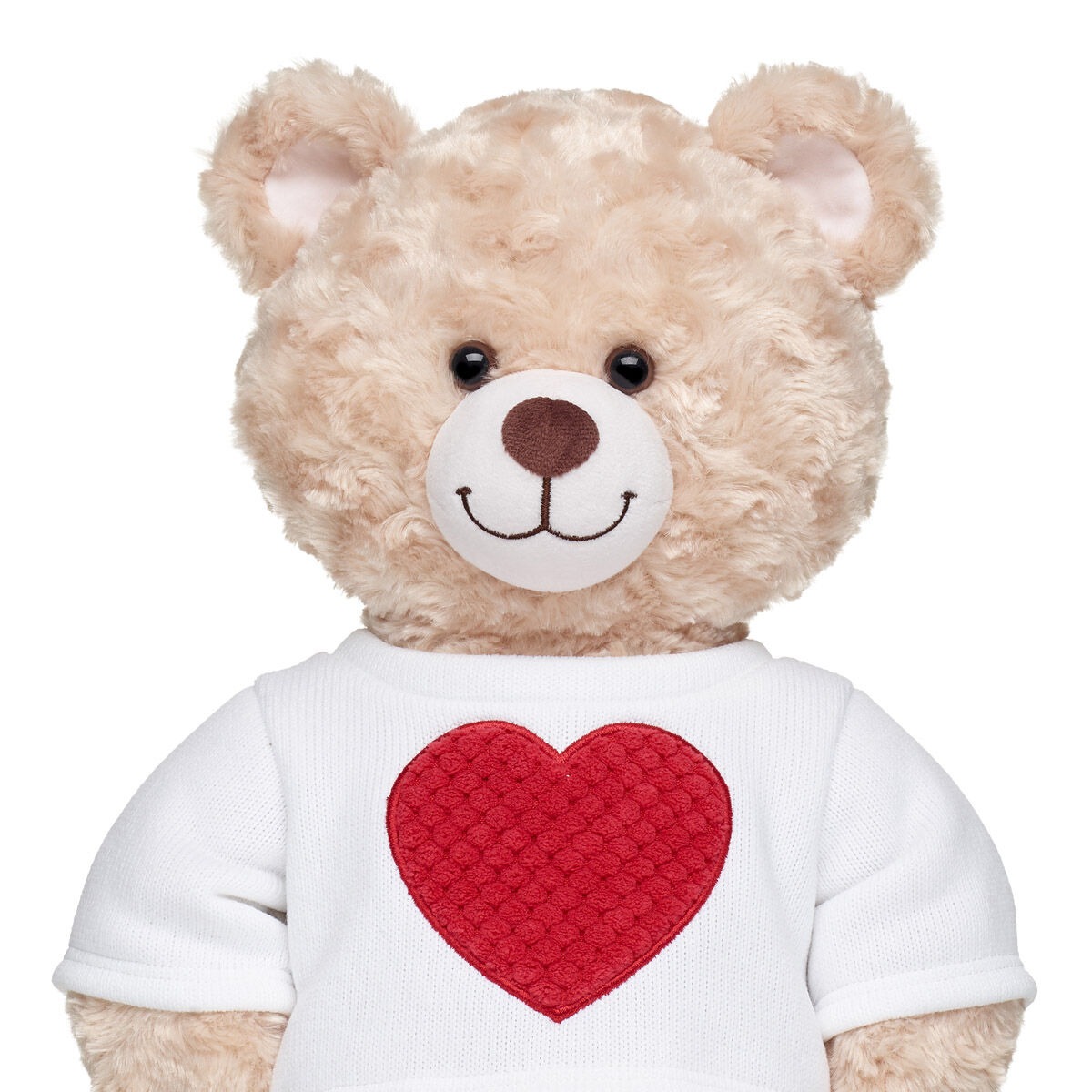Red Sherpa Heart Sweater - Image 3