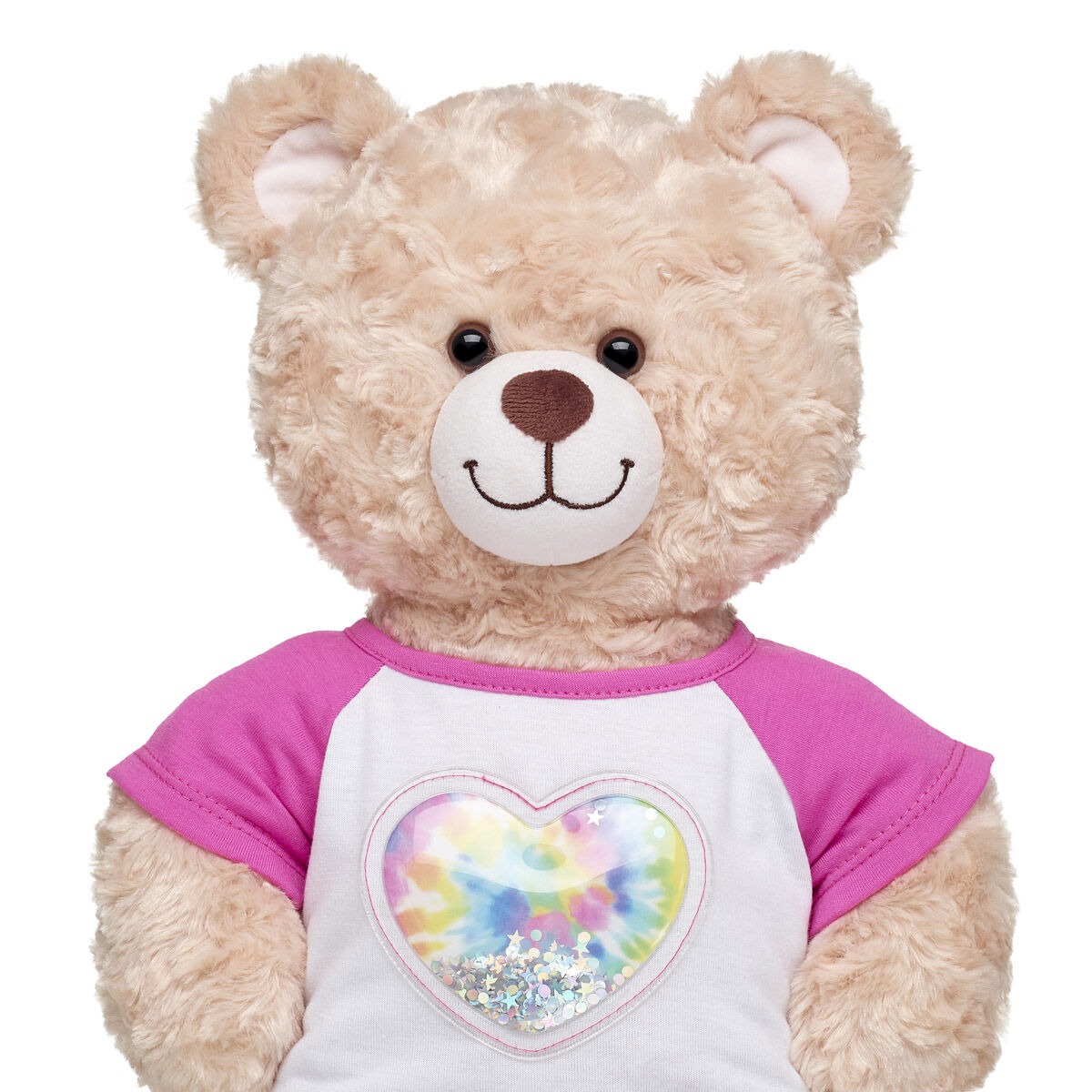 Tie-Dye Sequin Heart T-Shirt - Image 3