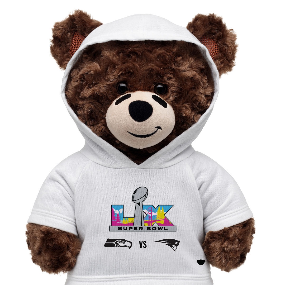 Super Bowl LX New England Patriots and Seattle Seahawks Hoodie - Image 3