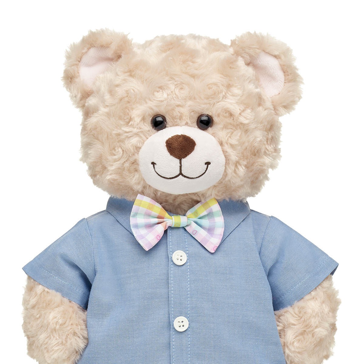 Chambray Shirt With Bow Tie - Image 3