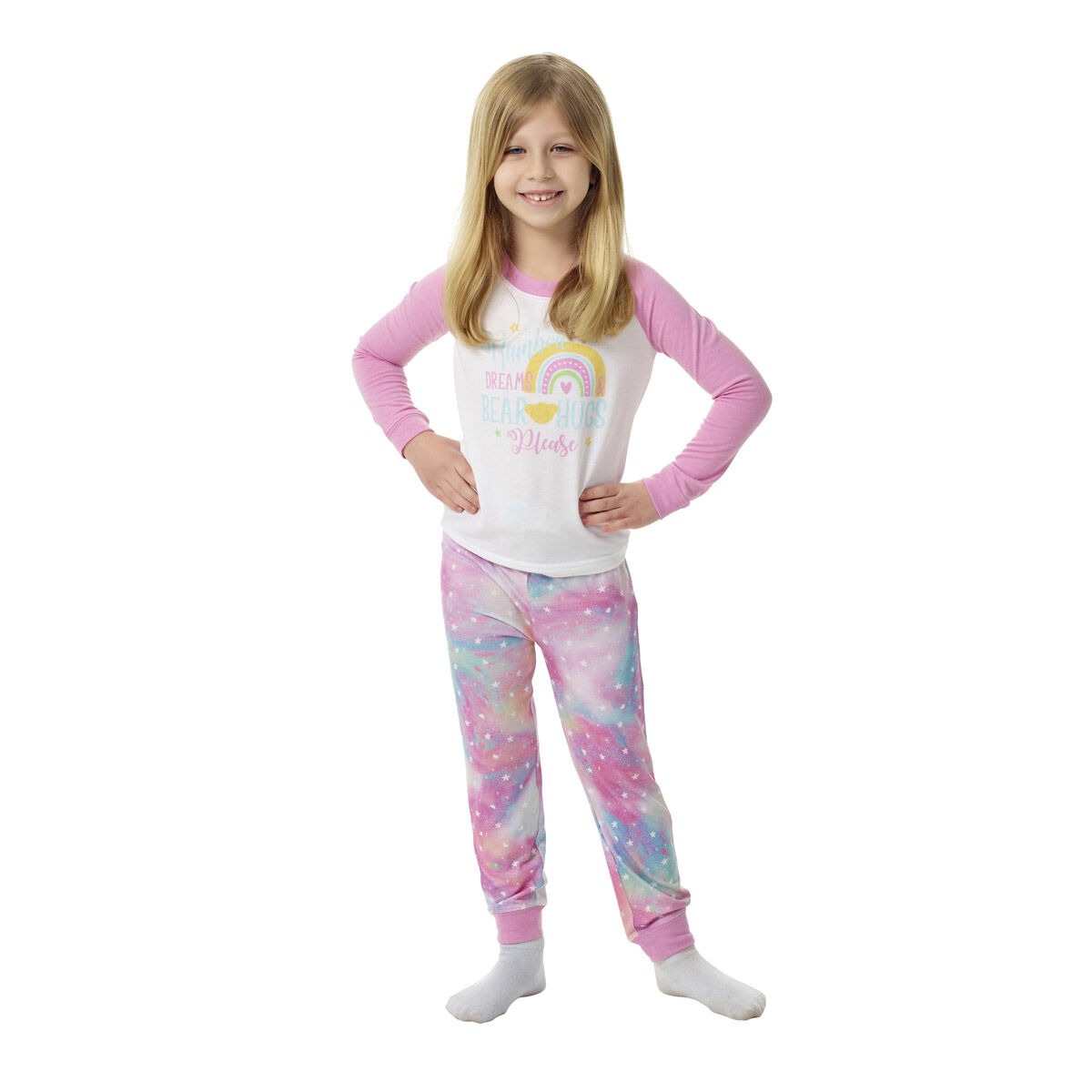 Build-A-Bear Pajama Shop Rainbow Dreams & Bear Hugs Please PJ Top - Toddler & Youth - Image 4