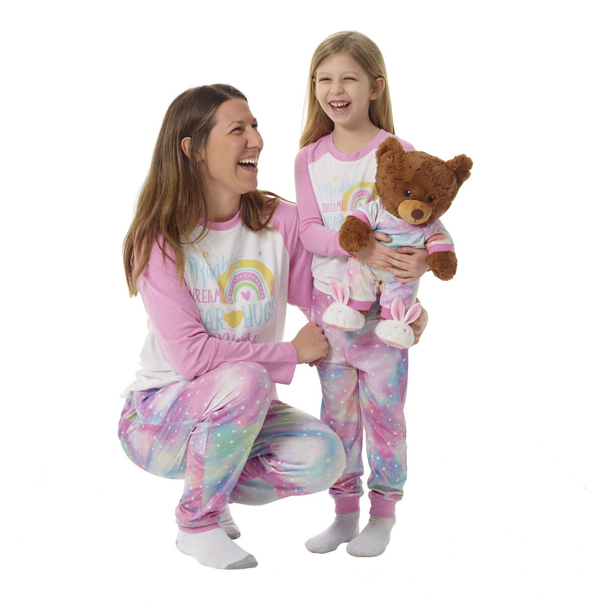 Build-A-Bear Pajama Shop Rainbow Dreams & Bear Hugs Please PJ Top - Toddler & Youth - Image 6