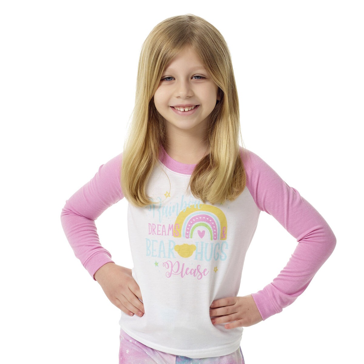 Build-A-Bear Pajama Shop Rainbow Dreams & Bear Hugs Please PJ Top - Toddler & Youth