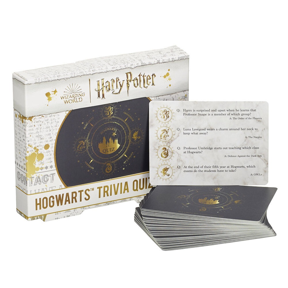 HOGWARTS Trivia Quiz Box Set