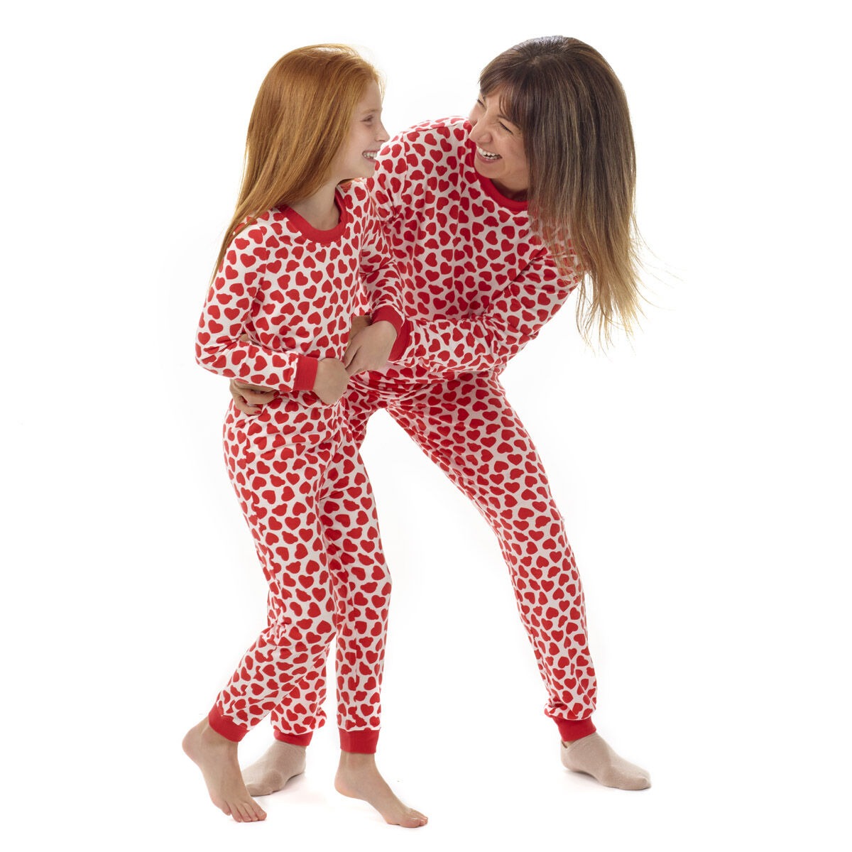 Build-A-Bear Pajama Shop Red Hearts PJ Top - Adult - Image 6