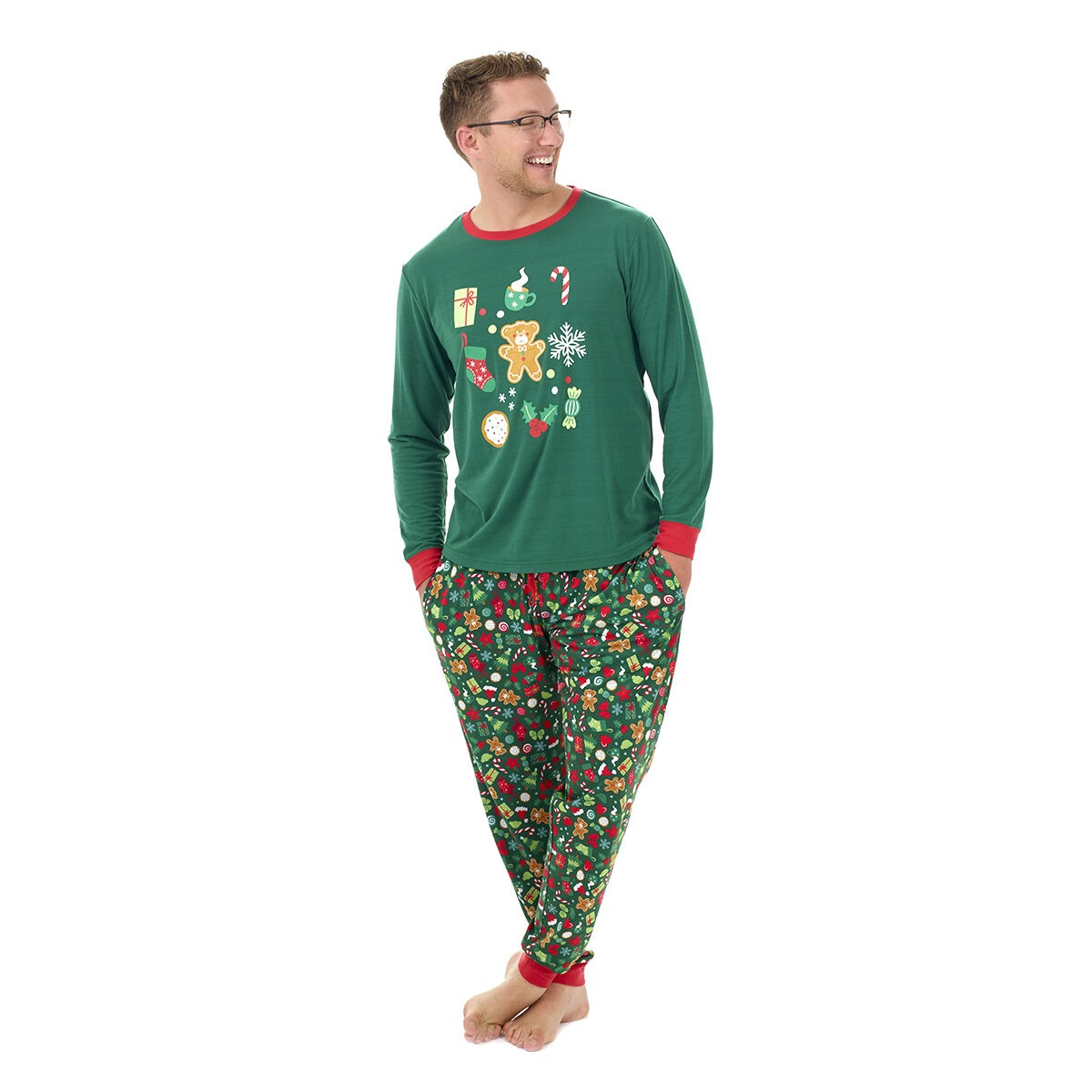 Build-A-Bear Pajama Shop Holiday Top - Adult - Image 4