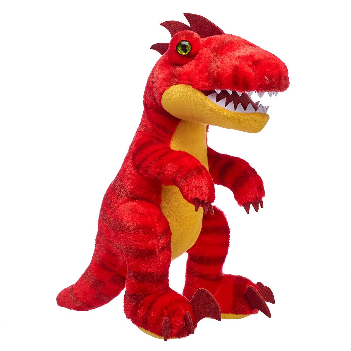 Red Raptor Stuffed Animal - Image 3