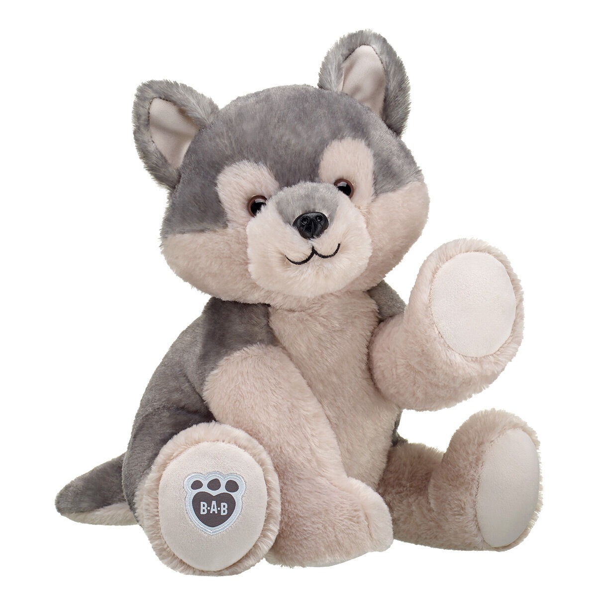 Wolf Pup Stuffed Animal - Image 3