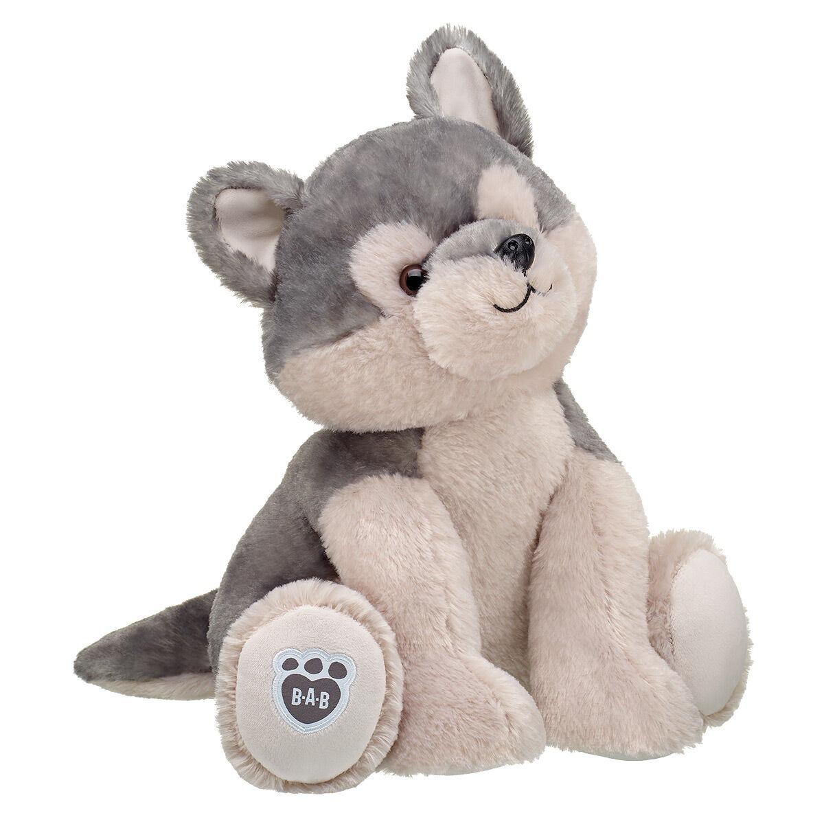 Wolf Pup Stuffed Animal - Image 4