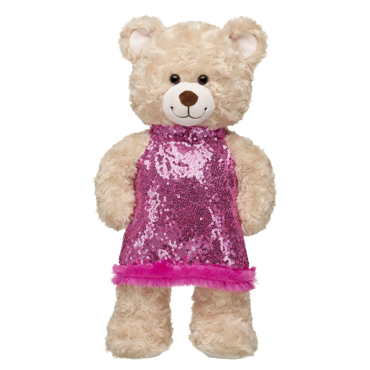 Pink Sequin Halter Dress - Image 3