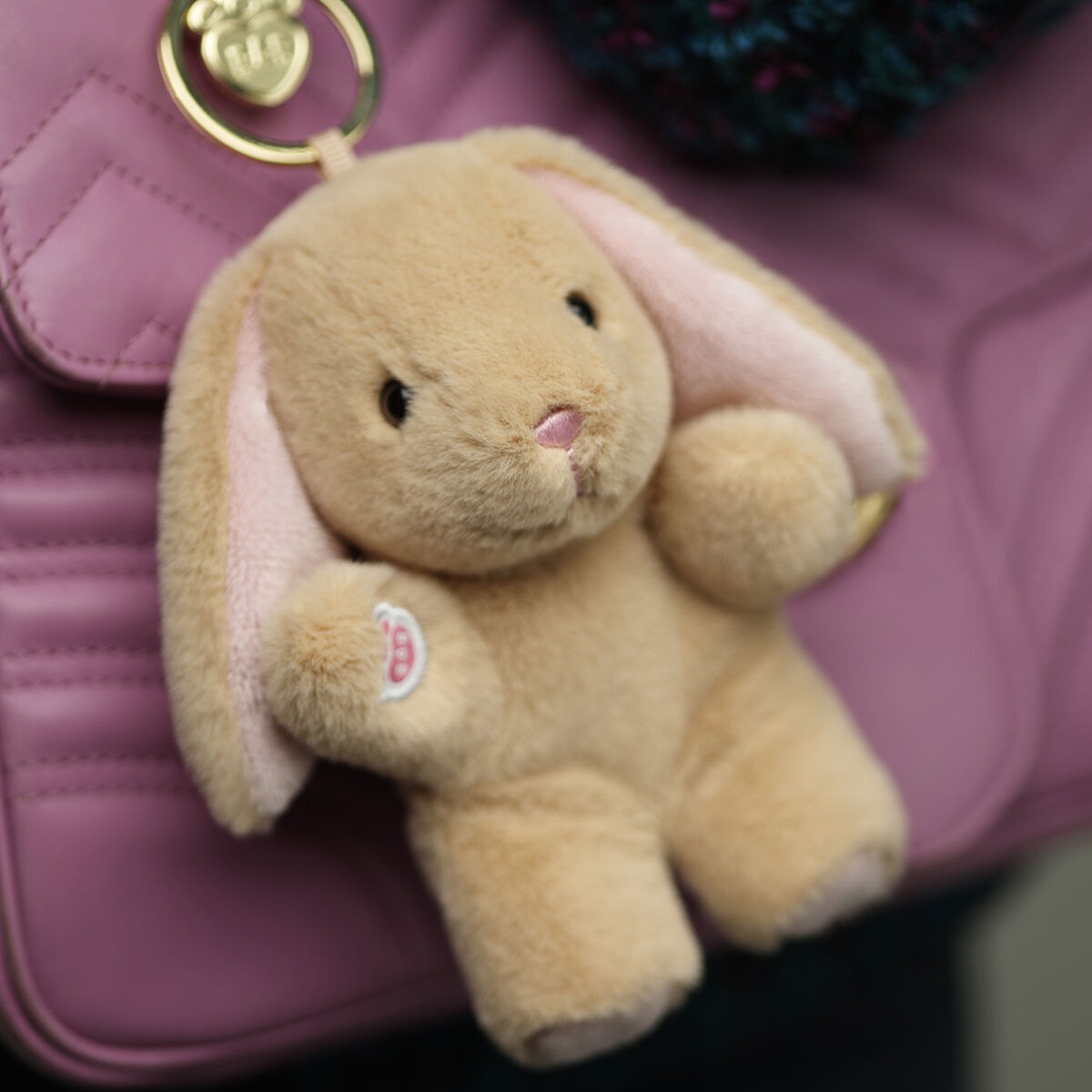 Pawlette Bunny Plush Bag Charm