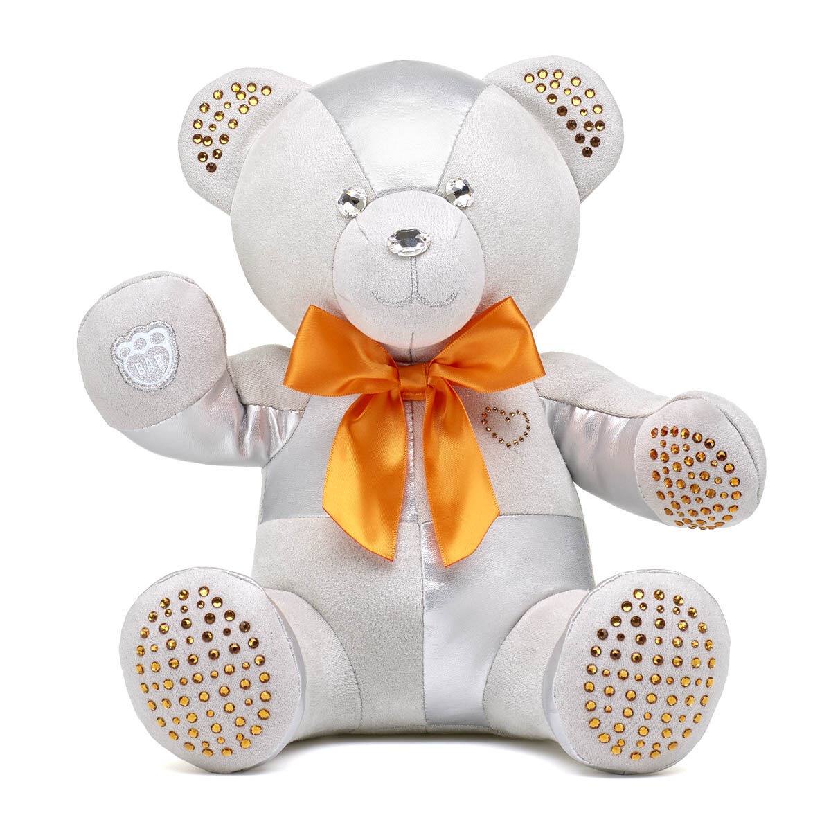 Build-A-Bear Birthstone Bear Featuring Swarovski Topaz crystals - Image 3