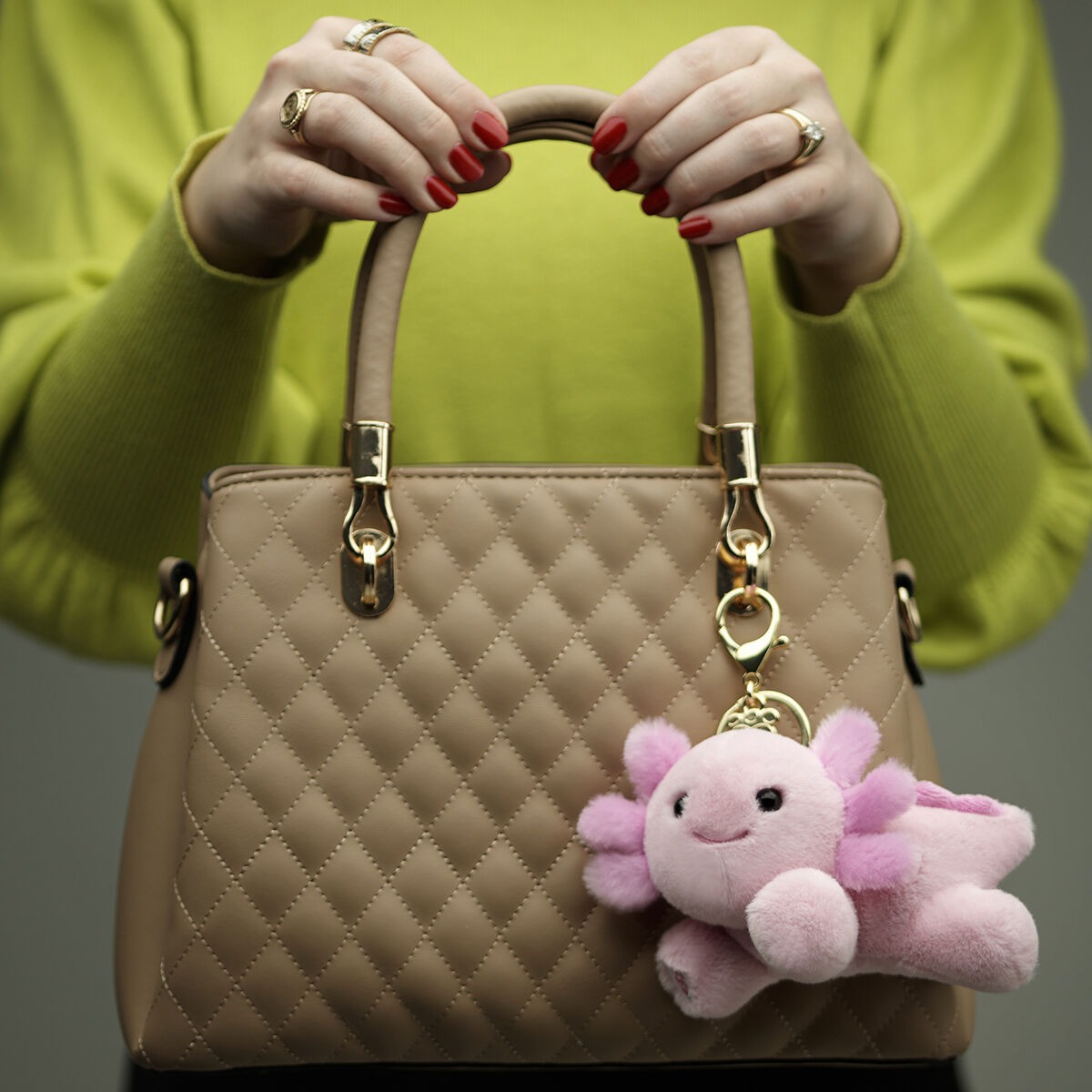 Axolotl Plush Bag Charm - Image 4