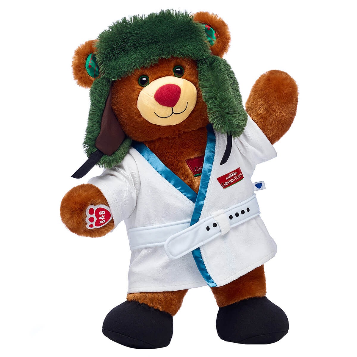 National Lampoon's Christmas Vacation Teddy Bear Gift Bundle with Robe Set