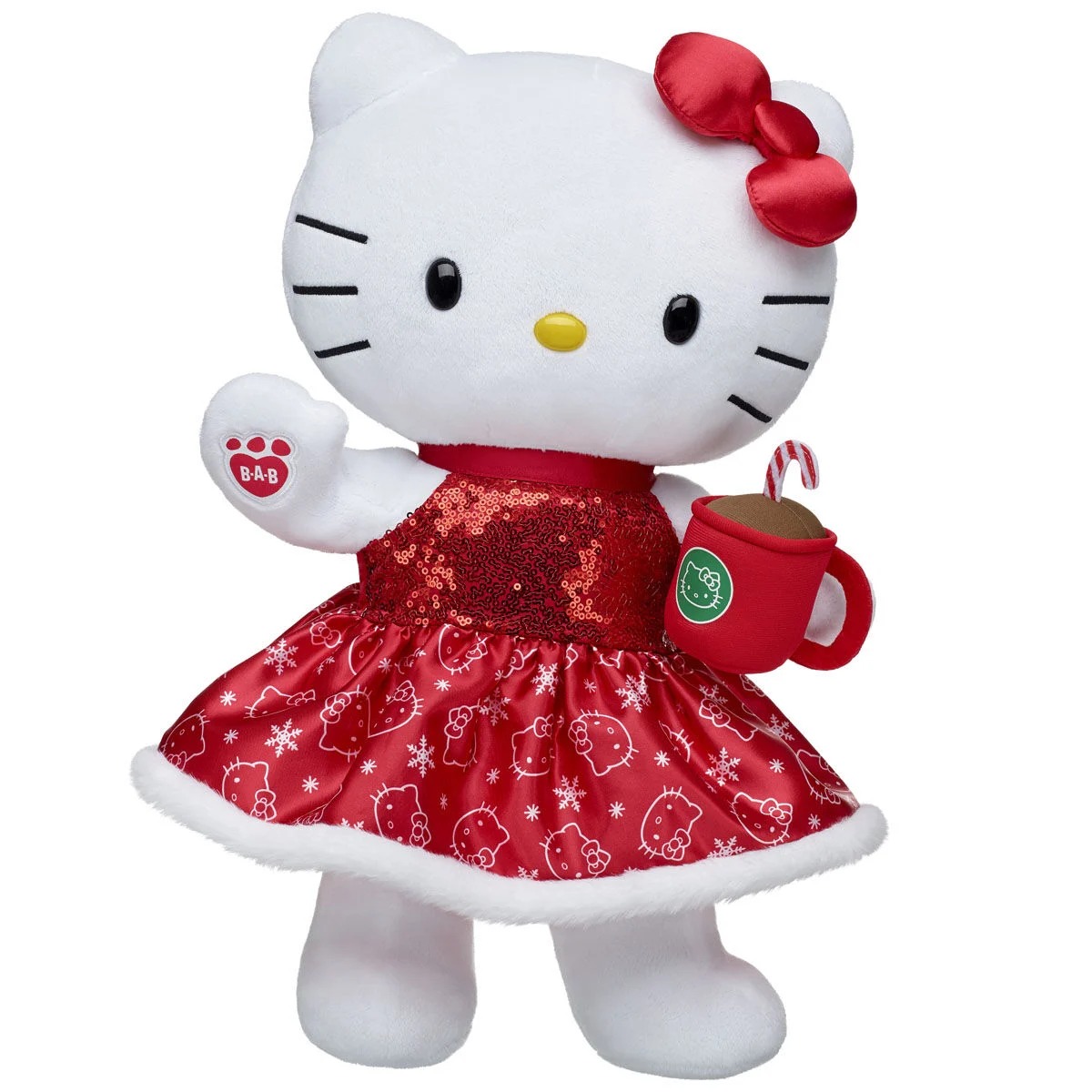 Sanrio Red Bow Hello Kitty Plush Holiday Bundle