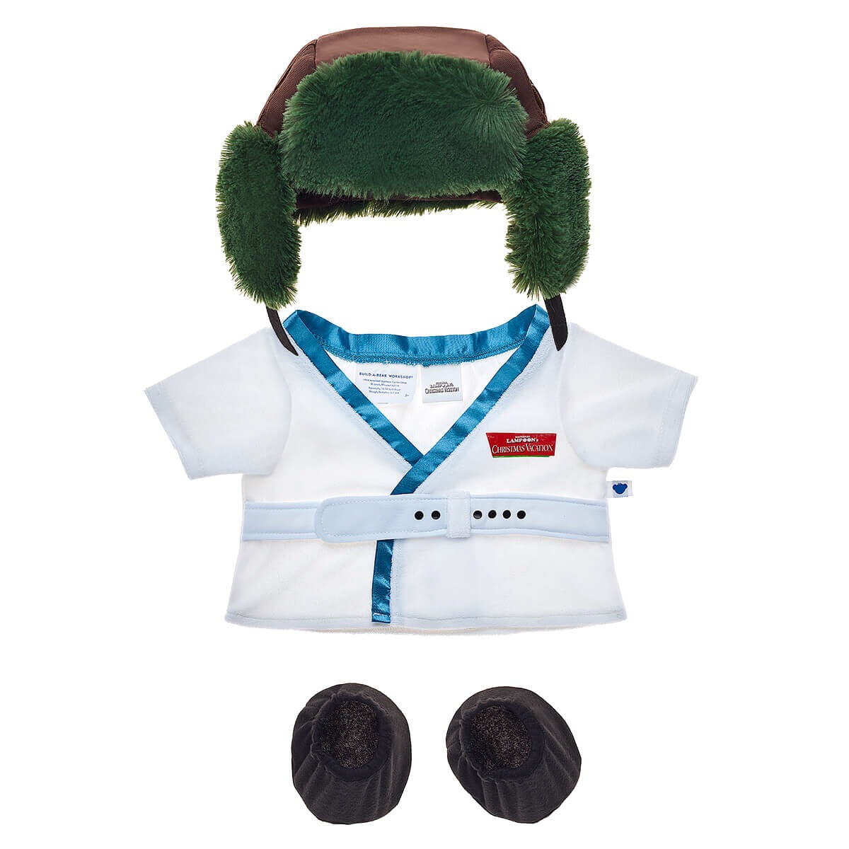 National Lampoon's Christmas Vacation Teddy Bear Gift Bundle with Robe Set - Image 4