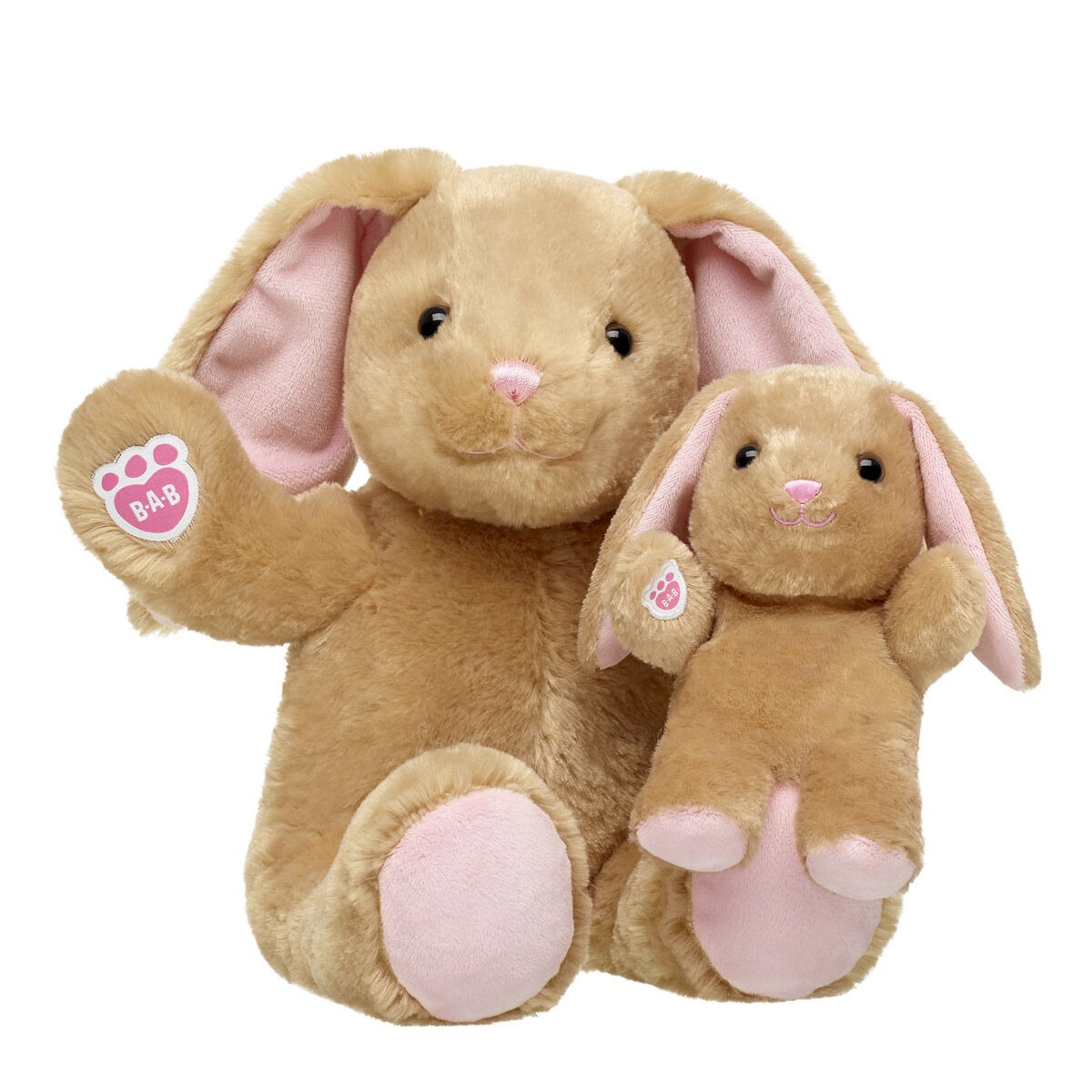 Pawlette Bunny Plush & Build-A-Bear Mini Beans Gift Set
