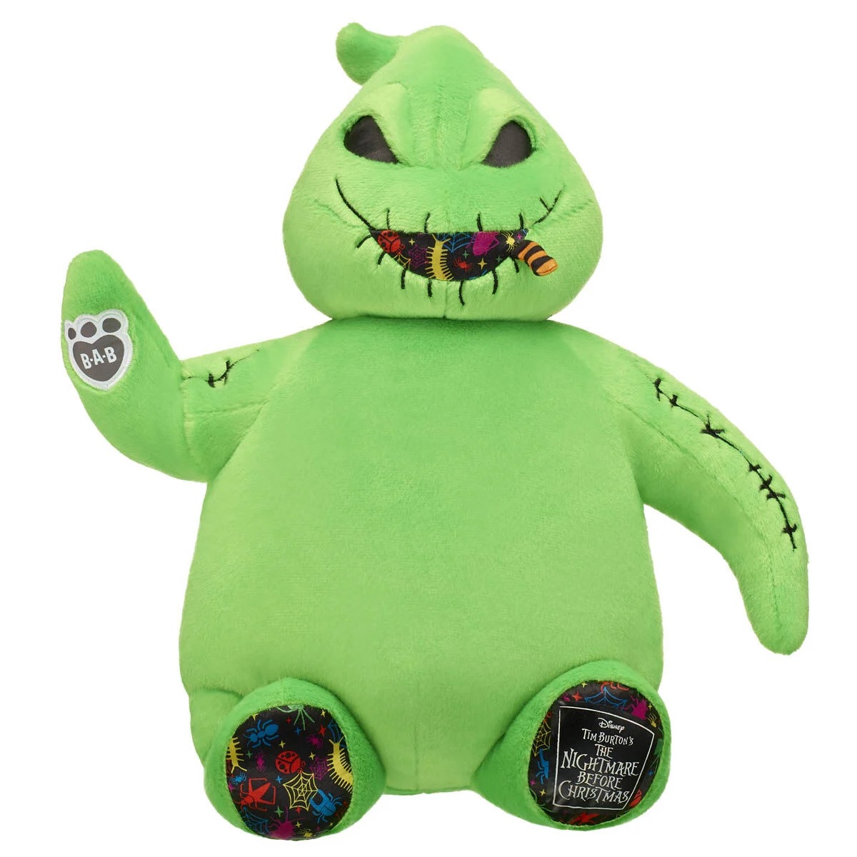 Disney Tim Burton's The Nightmare Before Christmas Neon Oogie Boogie Plush