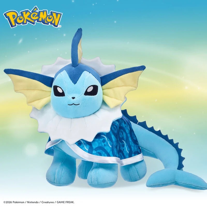 Pok??mon Vaporeon Plush Bundle