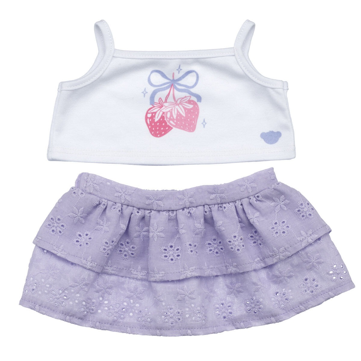 Strawberry Tank & Skirt Set