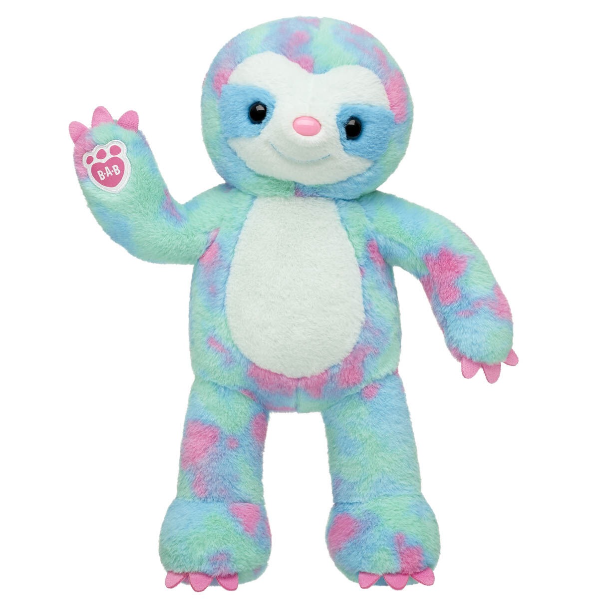 Summer Waves Sloth Stuffed Animal - Image 3